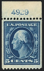 Sale 1120, Lot 1461, 1908-13 Washington-Franklin Issues (Scott 331-388)