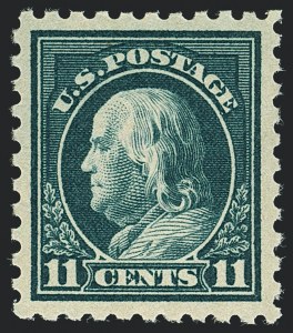 Sale 1120, Lot 1483, 1913-15 Washington-Franklin Issues (Scott 424-461)