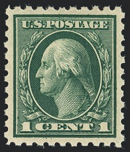 Sale 1120, Lot 1484, 1913-15 Washington-Franklin Issues (Scott 424-461)