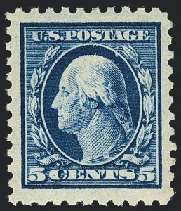 Sale 1120, Lot 1487, 1913-15 Washington-Franklin Issues (Scott 424-461)