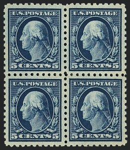 Sale 1120, Lot 1488, 1913-15 Washington-Franklin Issues (Scott 424-461)