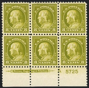 Sale 1120, Lot 1509, 1916-17 Issues (Scott 462-480)