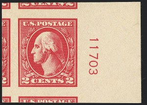 Sale 1120, Lot 1534, 1918-20 Offset Printing Issues (Scott 525-536)