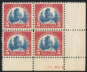 Sale 1120, Lot 1543, 1922-29 Issues (Scott 551-621)