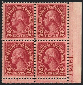 Sale 1120, Lot 1569, 1925 and Later Issues (Scott 628-734)