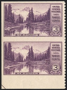 Sale 1120, Lot 1588, Modern Errors (National Parks Issue, Scott 740a-746a)