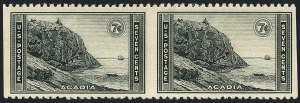 Sale 1120, Lot 1593, Modern Errors (National Parks Issue, Scott 740a-746a)