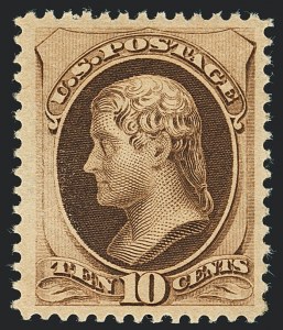 Sale 1122, Lot 100, 1879 American Bank Note Co. Issue (Scott 182-191)