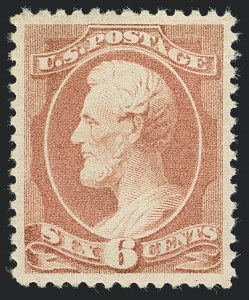 Sale 1122, Lot 107, 1882 Special Printing and 1881-83 American Bank Note Co. Issues (Scott 205-211B)