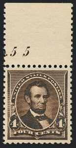 Sale 1122, Lot 119, 1890-93 Issue (Scott 219-229)