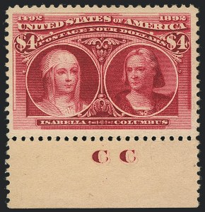 Sale 1122, Lot 135, 1893 Columbian Issue (Scott 230-245)