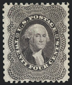 Sale 1122, Lot 27, 1875 Reprint of 1857-60 Issue (Scott 40-47)