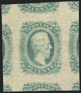 Sale 1122, Lot 44, 1861-64 Confederate States Issues (C.S.A. Scott 1-12)