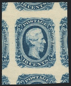 Sale 1122, Lot 45, 1861-64 Confederate States Issues (C.S.A. Scott 1-12)