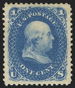 Sale Number 1122, Lot Number 57, 1875 Re-Issue of 1861-66 Issue (Scott 102-111)