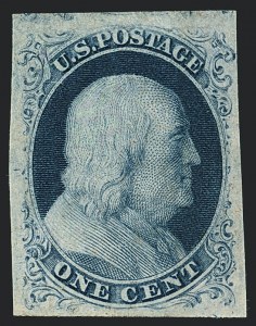 Sale 1122, Lot 6, 1851-56 Issue (Scott 5-17)
