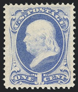 Sale 1122, Lot 81, 1870-71 National Bank Note Co. Issues (Scott 134-155)