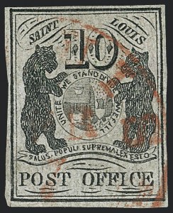 Sale 1129, Lot 312, Postmasters Provisionals