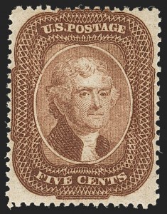 Sale 1129, Lot 334, 1857-60 Issue
