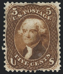Sale 1129, Lot 337, 1861 Issue First Designs and Colors