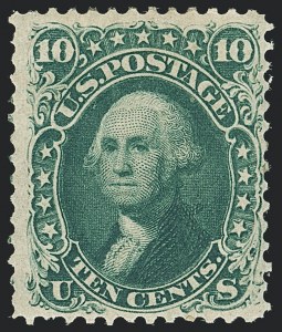 Sale 1129, Lot 339, 1861 Issue First Designs and Colors