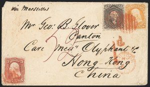 Sale 1129, Lot 349, 1861-66 Issue