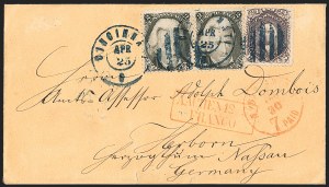 Sale 1129, Lot 350, 1861-66 Issue