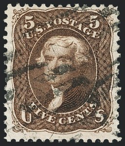 Sale 1129, Lot 361, 1875 Re-Issue of 1861-66 Issue