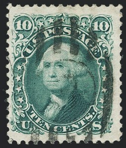 Sale 1129, Lot 362, 1875 Re-Issue of 1861-66 Issue