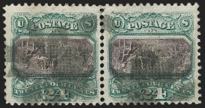 Sale 1129, Lot 372, 1869 Pictorial Issue and 1975 Re-Issue