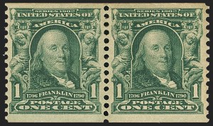 Sale 1129, Lot 410, 1902-08 Issue, Louisiana Purchase and Jamestown Issues