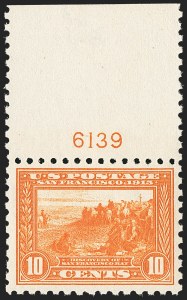 Sale 1129, Lot 418, Washington-Franklin and Panama-Pacific Issues