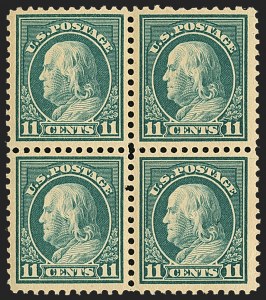 Sale 1129, Lot 427, Washington-Franklin and Panama-Pacific Issues