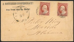 Sale 1129, Lot 480, Confederate States: Patriotics