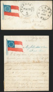 Sale 1129, Lot 481, Confederate States: Patriotics