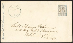 Sale 1129, Lot 495, Confederate States: Postmasters Provisionals, Athens thru Nashville