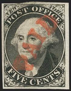 Sale 1133, Lot 1, Postmasters Provisionals
