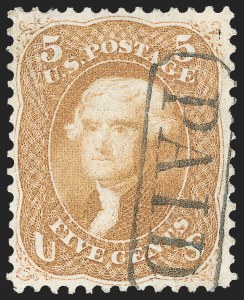 Sale 1133, Lot 101, 1861-66 Issue (Scott 56-78)