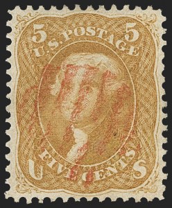 Sale 1133, Lot 103, 1861-66 Issue (Scott 56-78)