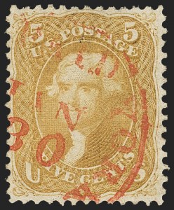 Sale 1133, Lot 107, 1861-66 Issue (Scott 56-78)
