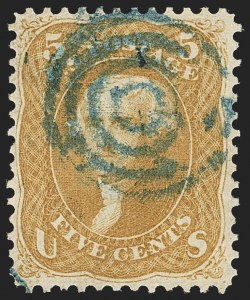Sale 1133, Lot 108, 1861-66 Issue (Scott 56-78)