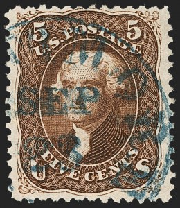 Sale 1133, Lot 116, 1861-66 Issue (Scott 56-78)
