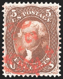 Sale 1133, Lot 119, 1861-66 Issue (Scott 56-78)
