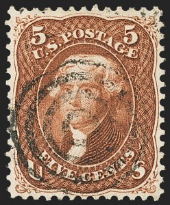 Sale 1133, Lot 121, 1861-66 Issue (Scott 56-78)