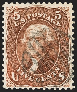 Sale 1133, Lot 122, 1861-66 Issue (Scott 56-78)