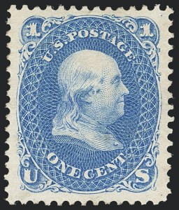 Sale 1133, Lot 134, 1875 Re-Issue of 1861-66 Issue (Scott 102-111)