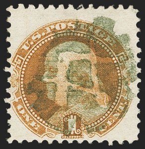 Sale 1133, Lot 144, 1c-2c 1869 Pictorial Issue, off-Cover (Scott 112-113)