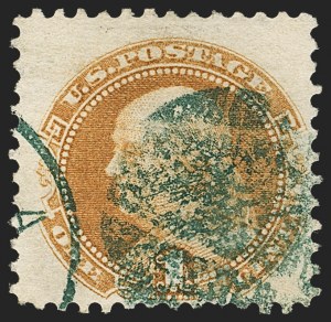 Sale 1133, Lot 147, 1c-2c 1869 Pictorial Issue, off-Cover (Scott 112-113)