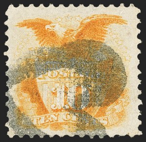 Sale 1133, Lot 156, 1c-2c 1869 Pictorial Issue, off-Cover (Scott 112-113)