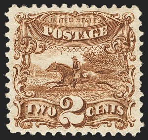 Sale 1133, Lot 157, 1c-2c 1869 Pictorial Issue, off-Cover (Scott 112-113)